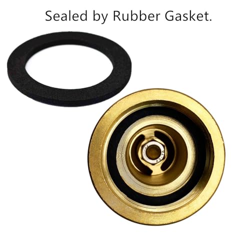 Image of SAFBY Fire Hose Nozzle Brass Fire Equipment Spray Jet Fog (1.5 inch NPT /NPSH)