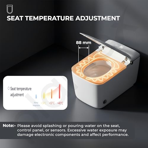 Image of Plantex Smart Toilet Commode /Automatic Toilet with Water Saving Technology