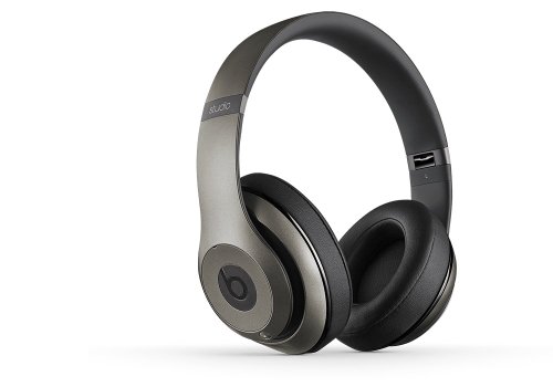 Image of Beats by Dr. Dre Studio Wireless Over-Ear Headphones (Titanium)
