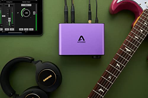 Apogee Boom Usb Audio Interface For Musicians, Podcasters, And Streamers- Featuring 2 Channels, Studio Microphone Pre Amp, 24Bit/192Khz Sample Rate, Hardware Dsp, Headphone Amp, And Ableton Live Lite #TOP3