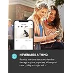 Kasa Smart Indoor Pan-Tilt Home Security Camera, 1080p HD Dog Camera w/Night Vision, Motion Detection for Baby & Pet Monitor, Cloud & SD Card Storage, Works w/ Alexa & Google Home, 2.4G WiFi (EC71) - Image 4