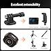 VRIG Claw Mini Quick Release Base Mount Kit for GoPro Accessories, Magnetic Quick Release Camera Tripod Mounts for DJI Action Osmo 3/4/5 Selfie Stick Backpack Bike Motorcycle