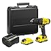Produktbild Stanley FatMax V20 Akku-Bohrschrauber SFMCD700C2K (18V, max. Drehmoment 50 Nm, Vollmetall-Planetengetriebe, 23-stufige Drehmomentvorwahl, LED-Licht, inkl. 2x Akkus 1.5 Ah, Schnell-Ladegerät, Koffer)