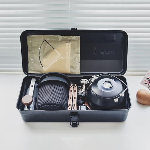 Tragbares Kaffeebrühset, Handheld-Werkzeugkasten mit multifunktionalen Untersetzern und faltbarem Filterbecher mit zwei Modi, ideal für Reisen im Freien und zu Hause 3 Tragbares Kaffeebrühset, Handheld-Werkzeugkasten mit multifunktionalen Untersetzern und faltbarem Filterbecher mit zwei Modi, ideal für Reisen im Freien und zu Hause
