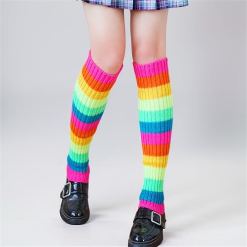 Image of Goth Leg Warmers Women Japanese Gothic Y2k Harajuku Grunge Emo Punk 80s
