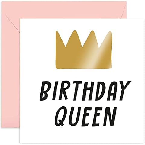 Old English Co. Funny Birthday Card for Women Cover