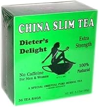 China Slim Dieter's Tea Delight, Large 3.17oz/90g, 36-Count Pack of 2