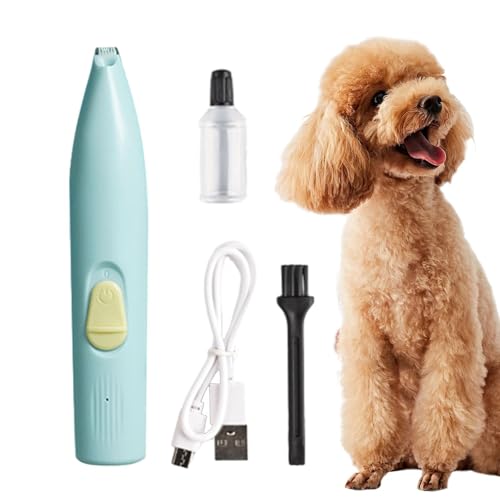 Cortapelos para animales domésticos | Cortacésped animal doméstico con luz LED | Tosa para gatos de pelo grueso con cortapelos para perros – Para casa, uso diario, viaje, apartamento, adelgazamiento