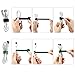 50PC 8 In Reusable Cable Ties, Multi-Purpose Cord Ties for Electronics, Cable Management Ties, Adjustable Fastening Hook and Loop StrapsHome/Office (Multicolor)