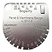 Panel & Membrane Gauge Shingle - Upgraded Stainless Steel Thickness Measuring Tool for Metal Roofing, Asphalt Shingles & Double Ply Membranes (Accurate Roof Inspection Gauge)