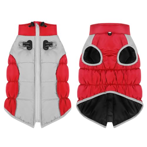 ペット冬ジャンプスーツ犬用 2 脚子犬防風服リーシュフック付き暖かいコート厚いライナー小型犬の衣装犬の冬服アウトドア活動
