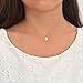 White Opal Hamsa hand Necklace 14k Gold Filled 16 inch+ 2 extension