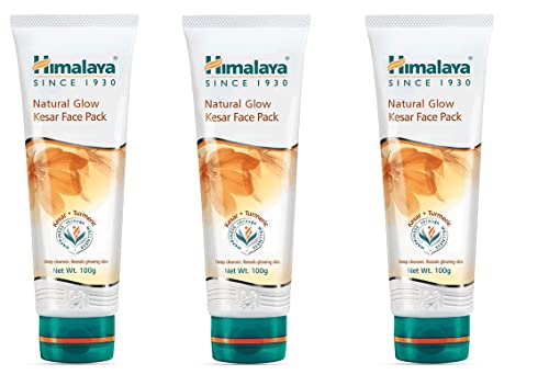 Himalaya Natural Glow Kesar Face Pack (Pack of 3)