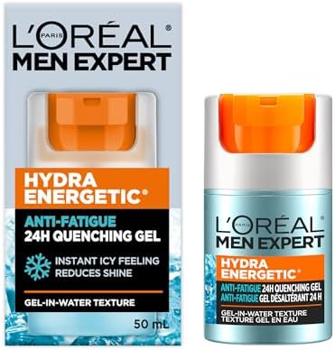 L'Oréal Paris Men Expert Anti-Fatigue 24H Moisturising Gel, Anti ...