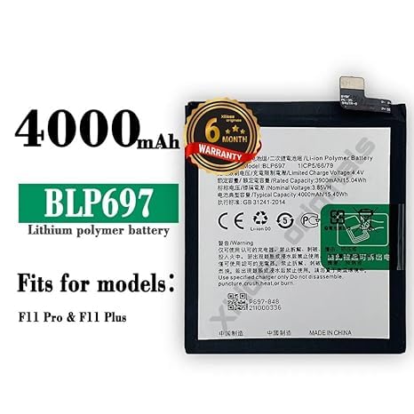 Image of BLP697 Battery for Oppo F11 Pro CPH1823 / CPH1881 / CPH1825 / Battery with 6 Month Warranty***** (R154)