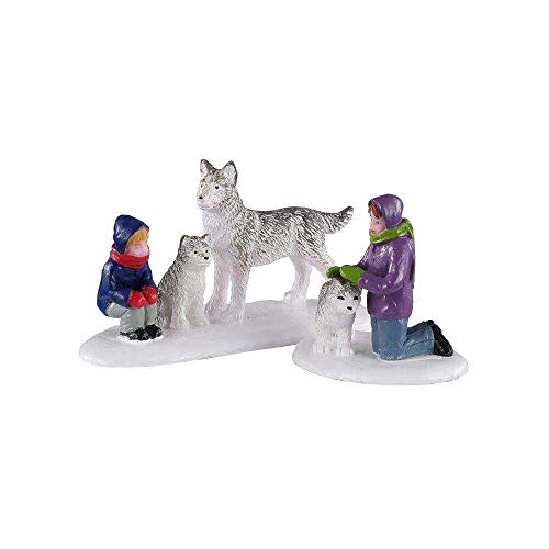 Lemax - Future Sled Dogs- Set of 2