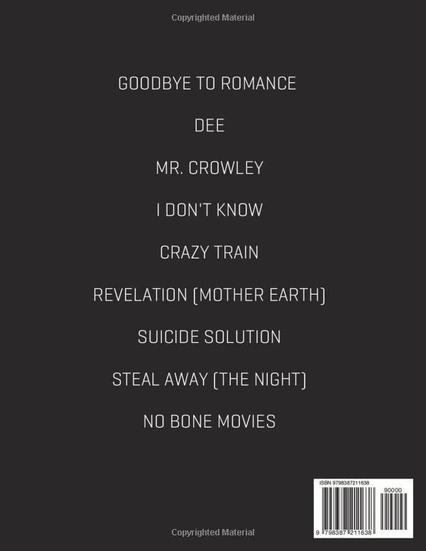 Miniatura 2 de Ozzy Osbourne Guitar Tab Book Blizzard of Ozz (Play-It-Like-It-Is)