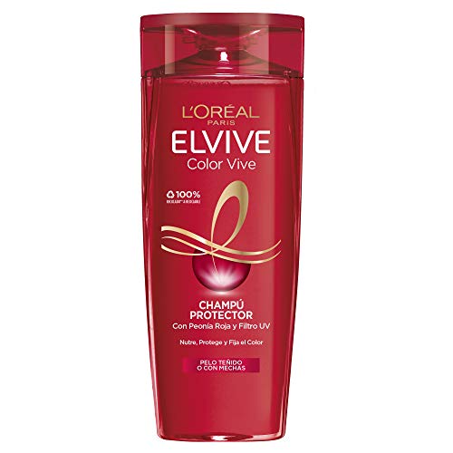 L'Oreal Paris Elvive Color Vive Champú Protector, 380 ml