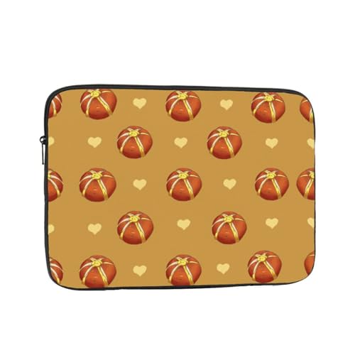 WHJDPP Buttered Bread Prints - Funda portátil a prueba de golpes para laptop de 13 pulgadas, funda ligera para laptop para hombres y mujeres, viajes de negocios, oficina, uso diario