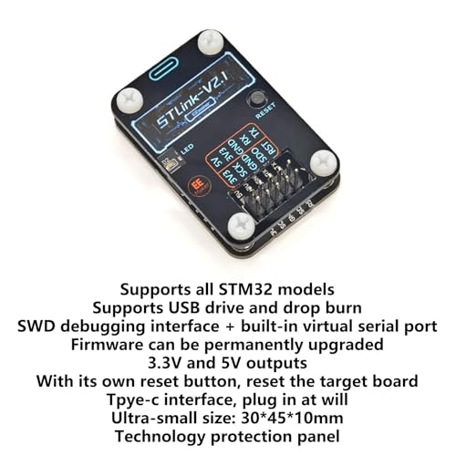 Micrologiciel Link Version 2.1 émulateur de débogage et programmation 3.3V 5V