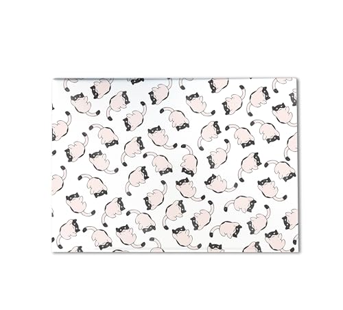 Image of Glossy Glitter Gaming Skin Compatible with HP Envy x360 16 inch (2023) - Raining Cats - Premium 3M Vinyl Protective Wrap Decal Cover - Easy to Apply | Crafted in The USA by MightySkins