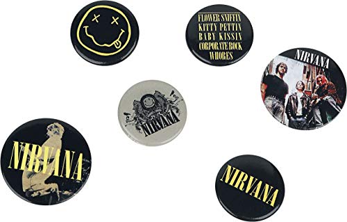 Price comparison product image GB eye BP0368 Nirvana Smiley Badge Pack