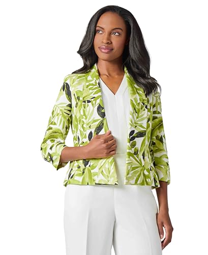 Kasper Women's Fly Away Cardigan, Kiwi Multi