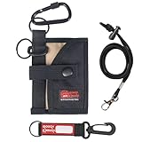 Rough Enough Key Organizer Keychain Pouch EDC Pocket Organizer Wallet for Car Key FOB Coins Cards Gear Storage Tactical Gadget for Men