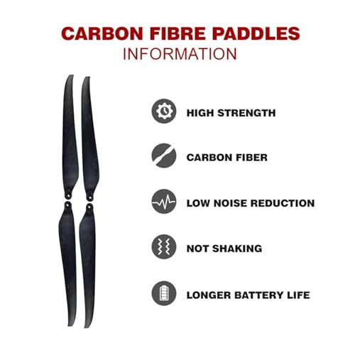 Hélice 5620 pliante en carbone pour drones Hobbywing X13 et EA-J100 - 6