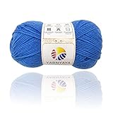 Yarnyaya 100% Merino Wool Yarn for Knitting, 4-Ply Fingering Weight Baby Wool Crochet Yarn - Soft...