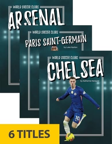 World Soccer Clubs Set 2 (Set of 6)      Library Binding – August 1, 2026