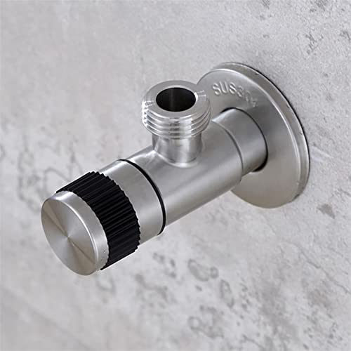 Vanne d'arrêt quart de tour en inox 304 durable pour salle de bains - 3