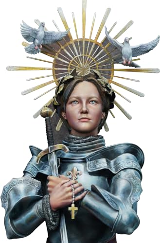 Jeanne of Arc 1412-1431 Nuts Planet buste résine 1/10 figurine historique miniature à peindre