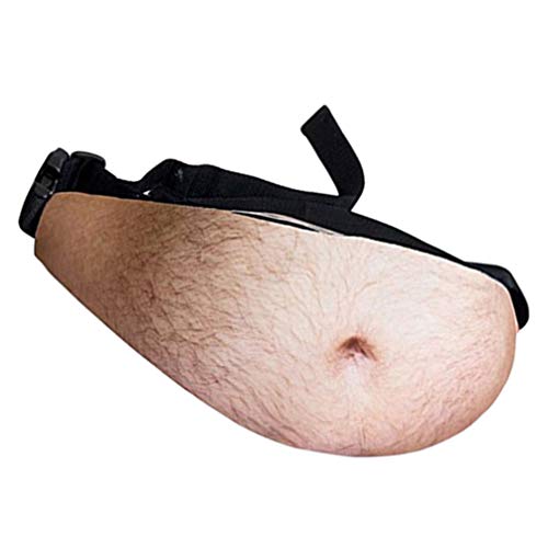Ginddy Bierbauchtasche - Lustige Gürteltasche Mit 3D Bierbauch Design