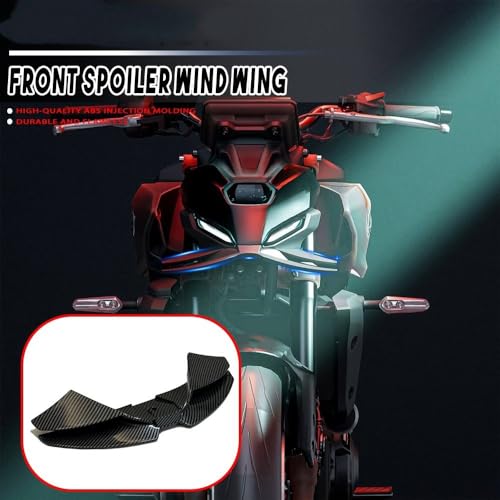 Aileron avant moto MT-07 2025 finition carbone ABS premium - 2