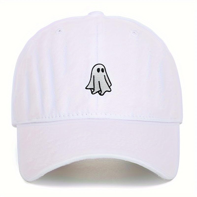 Casquette de baseball Halloween blanche pour éviter les looks ternes avec style simple