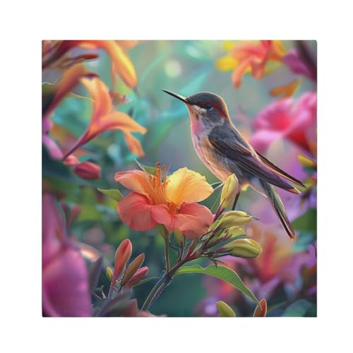Servilletas de Tela Multicolor 20x20 pulgadas Pack 6 miniatura 1