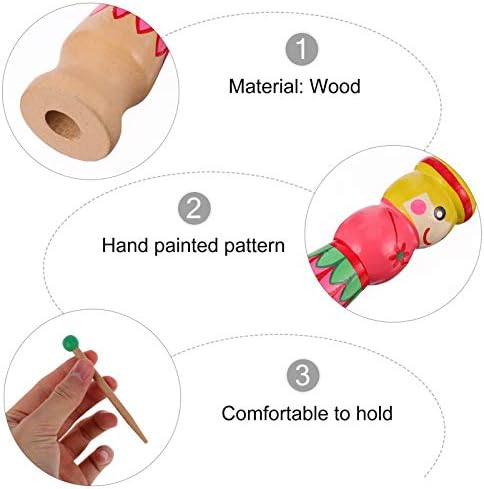 EXCEART Knitting Spool Knitter French Plastic Handy Knitter Yarn Wool Knit Knitter Knitting Doll Craft Loom Maker DIY Knitting Tool