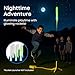6 Pack Glow-in-The-Dark Foam Rockets - Botabee Stomp Rocket Refills - Outdoor Toy Set - 6.5 Inch Length - Exciting Universal-Fit Replacement for Rocket Launcher for Kids - Safe Foam Design