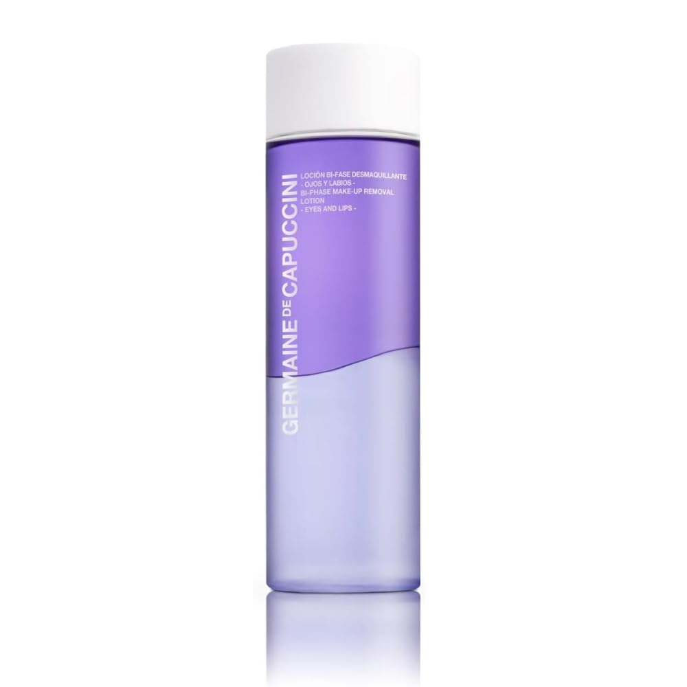 Germaine de Capuccini - Options I Loción Bi-Fase Desmaquillante para Ojos y Labios - Elimina Waterproof y Maquillaje Larga Duracion - Todo tipo de pieles - 125 ml