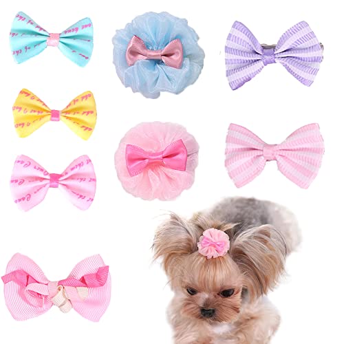 Haarschleifen Für Hunde - 50 Bunte Schleifchen Zur Haarpflege Deines Haustiers