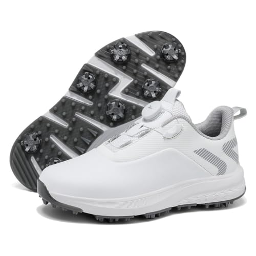 Zapatillas de golf de mujer impermeables que evitan el dolor de arco