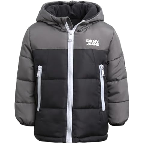 DKNY Baby Boys' Winter Puffer Jacket Cover