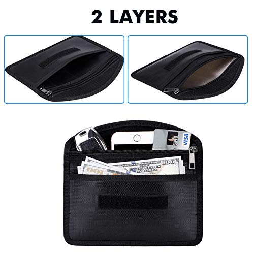 Brandwerende tas, Opgewaardeerde vloeibare siliconen glasvezeldoek vuurvaste geldzak, Brandwerende geldzak, Bank… - Image 6