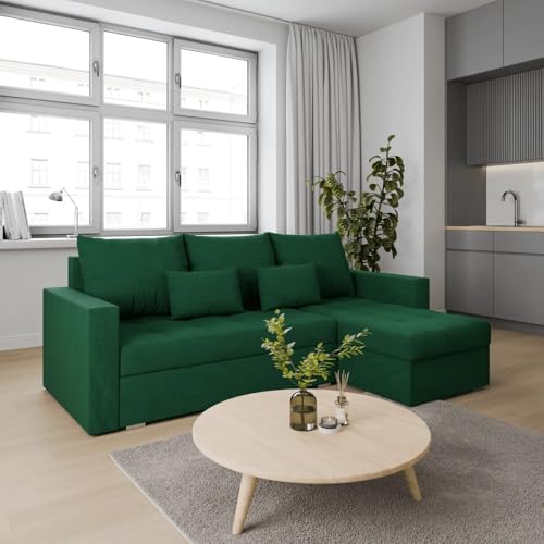 Corner Sofa Bed Universal Two Storage Nine Colours (K 19)