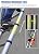 Telesladder Telesladders Multi-Purpose Extendable Ladder Telesladder 8M/7M/6M/5M/4M Tall Telescoping Ladder with Stabilizer Bar & Wheels, Aluminum Extension Ladder for Home Loft Ca