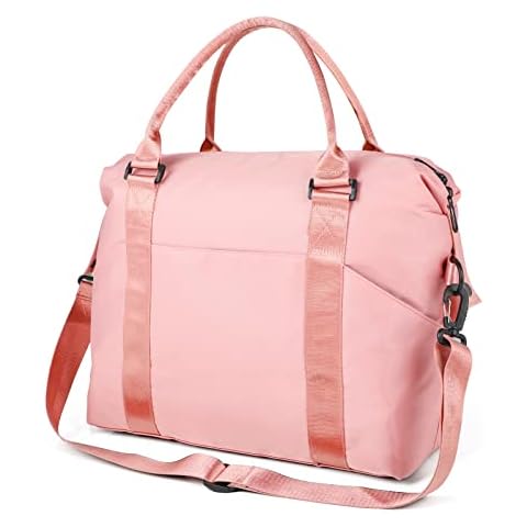 Travel Bag Sport Duffel Bag with Trolley Sleeve, DAYGOS Womens Mens Sports Gym Bag Tote Bag, Weekend Travel Bag Overnight Bag Dry & Wet Seperated Luggage Bags Cover