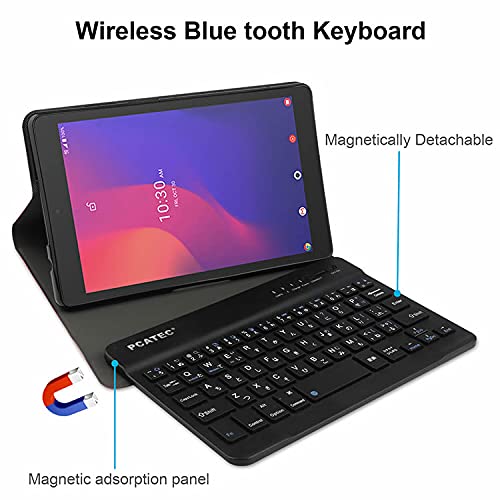 Amazon.co.jp: Docomo dtab d-42A Wireless Keyboard, Tablet Keyboard