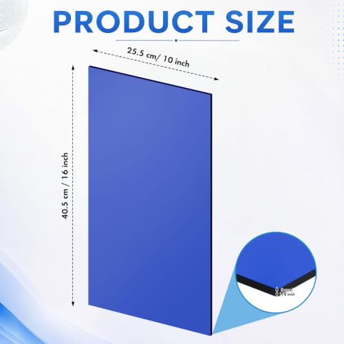 Image of Geetery 30 Pcs Colored Acrylic Sheets, 10 x 16 x 1 /8 Inch Thick Translucent Cast Acrylic Sheet, Plastic Boards for Back to School DIY Project Picture Frame, Art Craft Laser Cutting Engraving, 15 Color