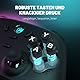 ECHTPower PC Wireless Controller, 1000Hz Gaming-Controller mit RGB/Hall-Joystick/Turbo/Vibration/800mAh Wiederaufladbare Batterie, Wireless-Controller für PC/Switch 2/Switch/Steam Deck/Android/iOS/TV
